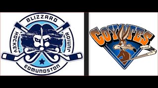 2024 11 10 M 15 A Blizzard JR vs Coyotes R O [upl. by Brew723]