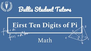 How To Memorizing the First Ten Digits of Pi  Memorizing First Ten Digits of Pi  Memorization Pi [upl. by Eniger]