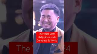 Big winner of The Voice 2024Sofronio from Philippines [upl. by Ola526]