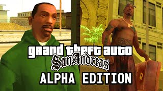 GTA San Andreas Alpha Edition Mission OG Loc [upl. by Papageno]