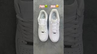 Real Vs Fake White Air Force 1 sneakerhead sneakers viral [upl. by Armillda]