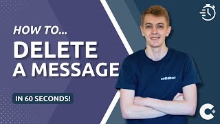 How To Delete A Message In Microsoft Teams [upl. by Adnirual501]