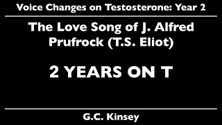 Voice Changes on T Year 2  The Love Song of J Alfred Prufrock by TS Eliot [upl. by Ahsiet]