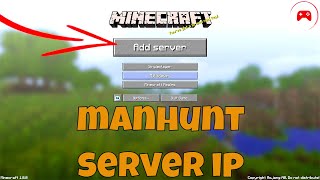 Minecraft Manhunt server IP Address [upl. by Ennoira]