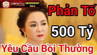 CEO Nguyễn Phương Hằng Yêu Cầu Bồi Thường 500 Tỷ Khi Phản Tố  Luật Sư Vlogs [upl. by Adivad]