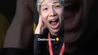 BTS Blow Kiss Level 😘🤣 mts btsfunny kiss btsarmy shorts rm [upl. by Deacon]