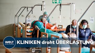 CORONAVIRUS IN DEUTSCHLAND Prognosen zeigen eine Verdreifachung der CoronaPatienten [upl. by Nica]