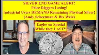 SILVER ALERT Price Riggers Losing Industrial Users DEMAND Remaining Physical Silver Andy amp Bix [upl. by Nel]