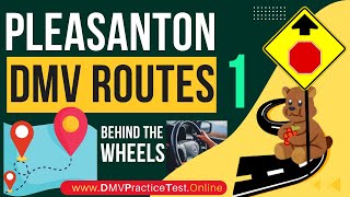 DMV Pleasanton Behind The Wheel Test [upl. by Killian]