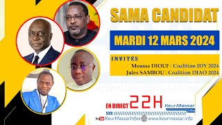 SAMA CANDIDAT  Le Duel entre la Coalition Idy 2024 et la Coalition Diao 2024 [upl. by Ennair]