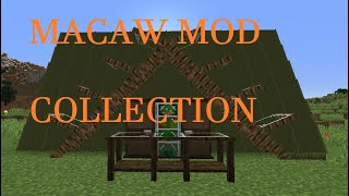 The Macaw Mod Collection  Showcase Minecraft [upl. by Markland]