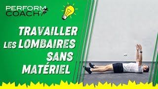 Travailler les lombaires sans matériel [upl. by Gati]