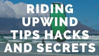 Toms kitesurfing tips on how to stay and ride upwind thekiteboardingcoachcom [upl. by Larrabee]