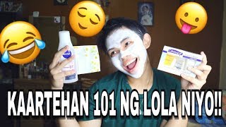 NEW SKIN CARE PRODUCTS  ANG PEEL OF MASK NG LOLA NIYO OILY SKIN HAA HAHAHA  Mark Geronimo [upl. by Etnauq]