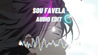 MC Bruninho  Sou Favela ft Vitinho Ferrari Audio Edit  🔥🔥 [upl. by Hguh]