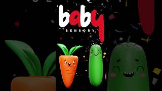 Funky Veggies Dance Party 🌽🥕  Fun amp Colorful Moves for Kids 🎉 highcontrast visualstimulation [upl. by Hanad]