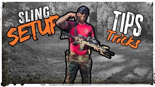 Range Tips  5Minute Rifle Sling Setup Hack [upl. by Pacorro663]