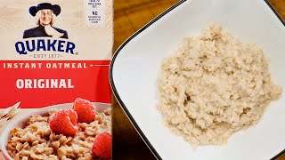 How To Make Instant Oatmeal [upl. by Yleme558]