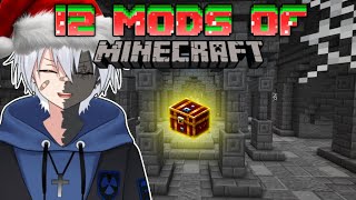 THE 12 MODS OF MINECRAFT DAY 2 II The Dungeon Mod [upl. by Ruvolo957]