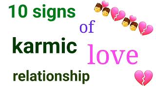 10 signs of karmic love relationship HINDI  Ritu S Datta [upl. by Irdua]