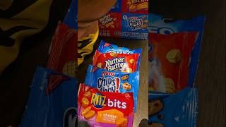 MINI OREO NUTTER BUTTER MINI CHIPS AHOY RITZ BITZ allinone cookies shortsvideo shortsfeed [upl. by Yrrok942]