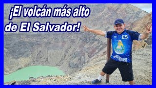 En el Cráter del Ilamatepec Volcán 🌋 más alto de El Salvador 🇸🇻 [upl. by Stickney608]