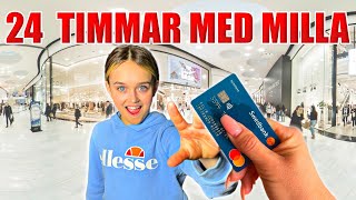 24 TIMMAR MED MILLA  Betalar för allt 💲😱 [upl. by Otilesoj915]