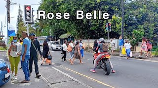 Rose Belle Village  Mauritius  Solo Walking tour [upl. by Adniralc783]