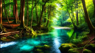 Music that relieves stress and work tension Relieves stress relaxing sounds river sounds Water [upl. by Sopher410]