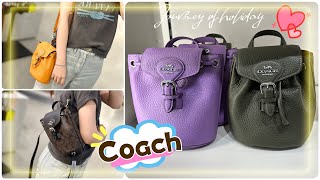 🎒Coach outlet Amelia Convertible Backpack [upl. by Nawiat559]