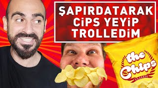 ŞAPIRDATARAK CİPS YEDİM TROLLEDİM [upl. by Ardnnek133]