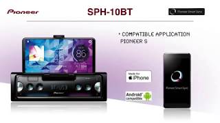 SPH10BT Pioneer Autoradio pour smartphone [upl. by Aneehsirk]