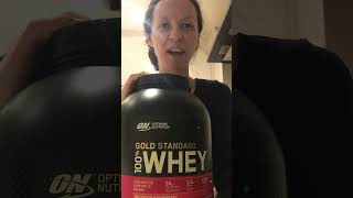 Optimum Nutrition Gold Standard Whey Review Member Submitted [upl. by Aelak]