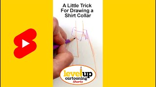 A Little Trick For Drawing a Shirt Collar [upl. by Imena]