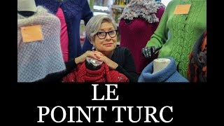 Le Point Turc  Comment le réaliser 😁  Zone Tricot [upl. by Rizzo]