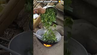 Radish Leaves Recipe With Drumstick LeavesRadish Leaves Vegetable RecipeRadish ayushicookingvlogs [upl. by Olin728]