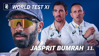 quotThe best bowler in the worldquot 🤩  Australia picks their World Test XI  Jasprit Bumrah [upl. by Nort156]