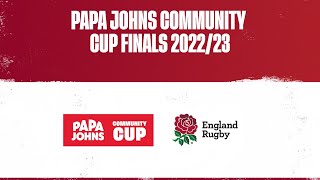 LIVE  Papa Johns Community Cup Finals 202223  May 6th [upl. by Ennoira]