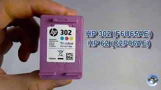 How to Refill HP 302 HP 304 amp HP 62 TriColour Ink Cartridges [upl. by Ibur]