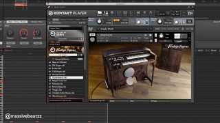 SOUND CHECK Native Instruments VINTAGE ORGANS PlugIn [upl. by Harlow483]