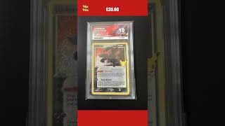 ACE 10 Umbreon Gold Star 1717 Celebrations Holo Graded Pokemon Card [upl. by Nivat847]