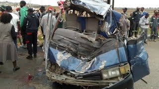 Accident inorwadza yaitika nhasi makuseni ku Thornicroft Primary school along Mutare Road [upl. by Tabbitha]