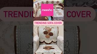 Sofa Cover  Meesho Review  momstudio21 viral meesho shorts meesho haul ho [upl. by Gavin]