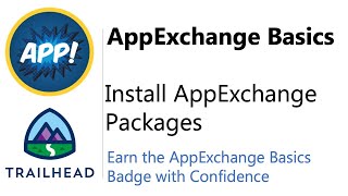 Install AppExchange Packages  Trailhead  Answered and Explained [upl. by Harned]