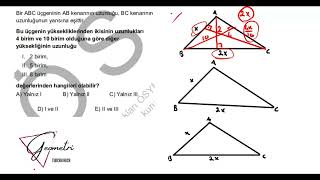 2024 AYT MATEMATİK VE GEOMETRİ ÇÖZÜMLERİ [upl. by Sharity]