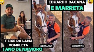 PEIXE DA LAMA COMPLETA UM ANO DE NAMORO E EDUARDO BACANA VEM PREPARADO COM MARRETA PRA PEGAR WESLEY [upl. by Eijneb]