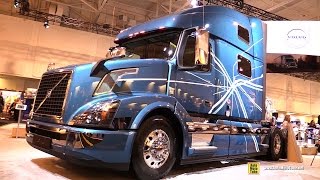 2016 Volvo VNL64T 780 Sleeper Truck with D13 455hp Engine  Exterior and Cabin Walkaround [upl. by Menedez]