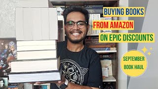 Buying Books from Amazon on Epic Discounts  September Book Haul [upl. by Notnert372]