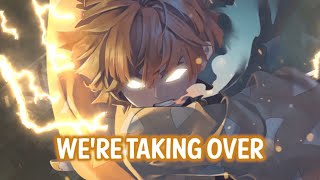 Nightcore  Take Over Lyrics [upl. by Adnirem74]