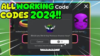 NEWW 20 ALL WORKING CODES UGC LIMITED amp ugc limited codes  EZZ ROBLOX [upl. by Atnuahs]